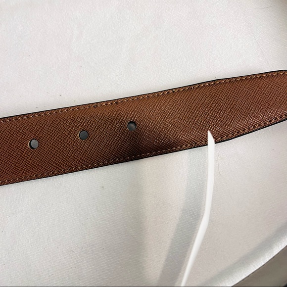 CALVIN KLEIN belt in brown color business casual faux leather - Picture 4 of 8